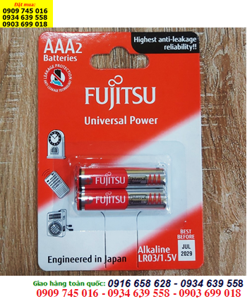 Pin AAA 1,5V Fujitsu LR03-FU chính hãng Fujitsu-Made in Indonesia